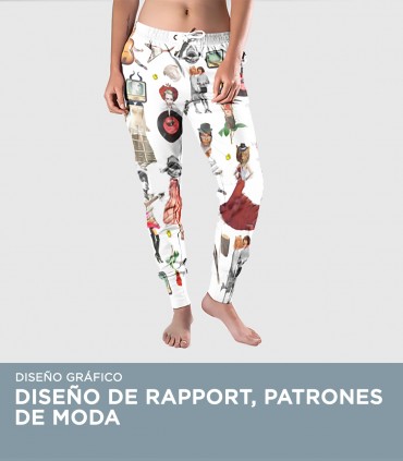 DISEÑO RAPPORT TEXTIL / PATRONES MODA