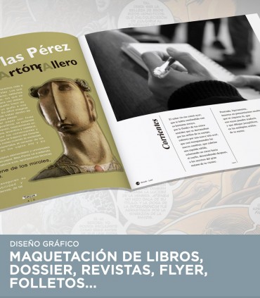 MAQUETACIÓN EDITORIAL / LIBROS / REVISTAS