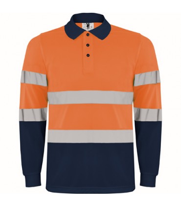POLO POLARIS  MANGA LARGA AMARILLO FLUOR