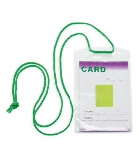 IDENTIFICADOR CON CORDON VERDE