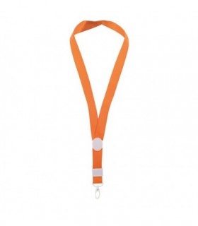 LANYARD AJUSTABLE NARANJA