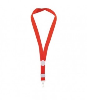 LANYARD AJUSTABLE ROJO