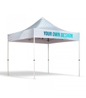 CARPA CON TELA DE BANDERA 3X3