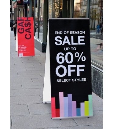 BANNER DOBLE PANTALLA 80x180 CM "VITT"